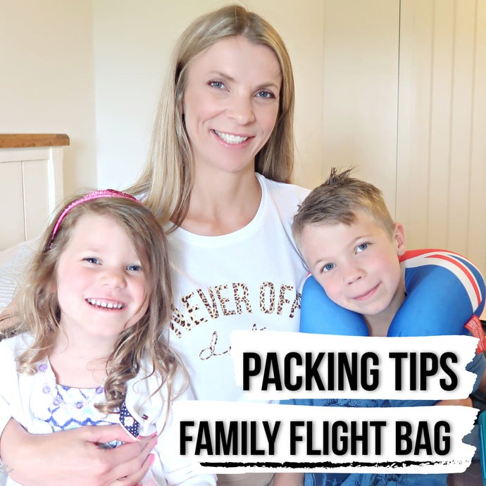 Packing tips for your family flight bag