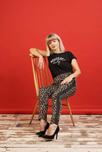 Load image into Gallery viewer, Neer Off Duty t-shirt in black by Mama Life London 