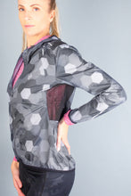 Load image into Gallery viewer, Mesh side detail of Mama Life London running jacket