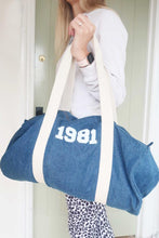 Load image into Gallery viewer, Year Denim Holdall Bag