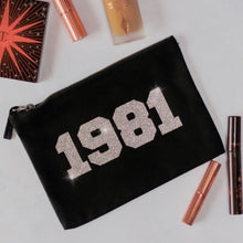 Load image into Gallery viewer, Personalised Year Makeup Bag